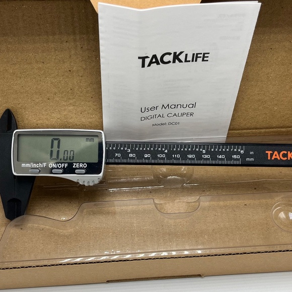 Digital Caliper 6 Inch with Larger LCD Display, Inch/Fractions/Millimeter - Picture 6 of 7